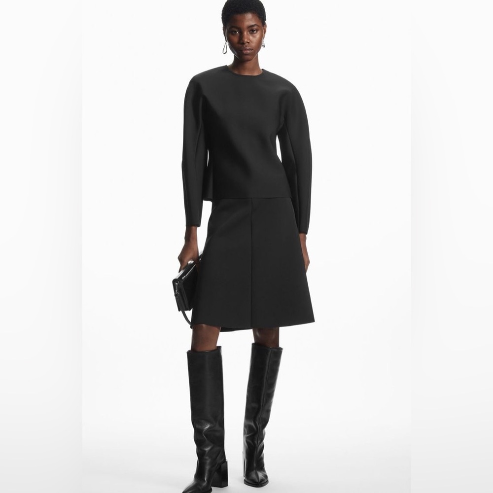 Cos Structured Waisted Top - Black - image 7